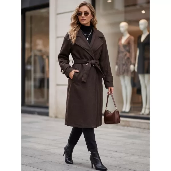  Ženski plašč DSTREET NY0808 RJAVA 
