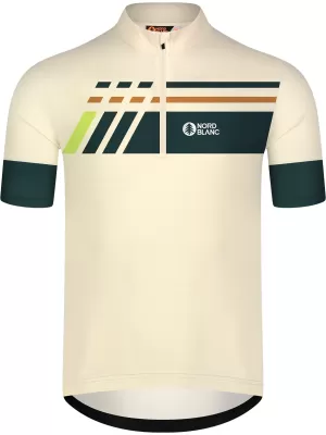 Moški kolesarski dres NORDBLANC STEER NBSMF8080 BEŽ