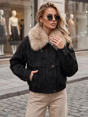 Ženska jakna DSTREET TY5695 ČRNA