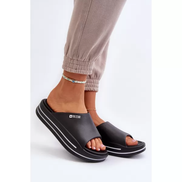  Ženske sandale BIG STAR SHOES NN274A037 ČRNA 