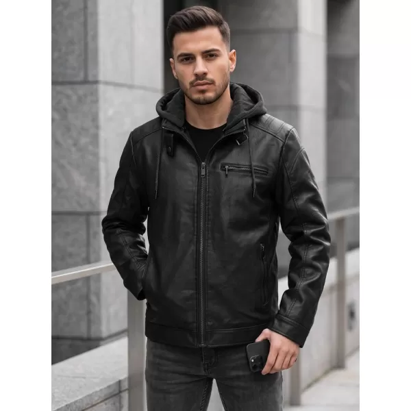  Moška jakna DSTREET TX5149 ČRNA 