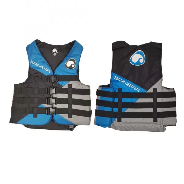  Plavalni brezrokavnik SPINERA Deluxe Nylon 50N MODRA 