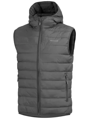 Moški telovnik PENTAGON AURORA 2.0 PUFFER HOODED VEST K04011-2.0 PEPELNO SIVA