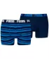 Moške boksarice PUMA MEN EVERYDAY HERITAGE STRIPE BOXER 93832601 MODRA