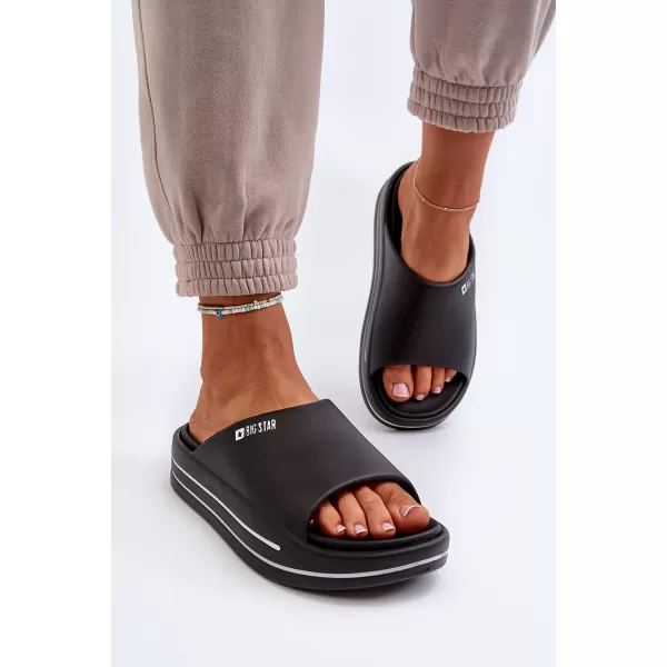  Ženske sandale BIG STAR SHOES NN274A037 ČRNA 