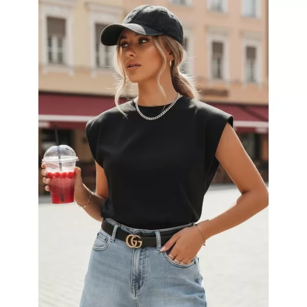  Ženska majica s kratkimi rokavi DSTREET RY2497 ČRNA 