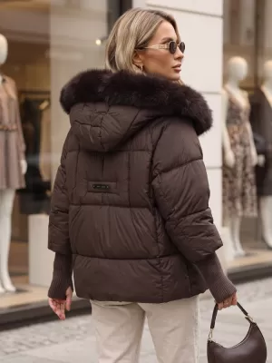 Ženska jakna DSTREET TY5743 VIJOLIČNA