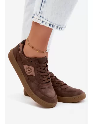 Ženske superge BIG STAR SHOES UU274017 RJAVA/BEŽ