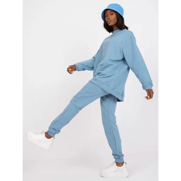  Ženski pulover BASIC FEEL GOOD AP-BL-A-R001 SVETLO MODRA 