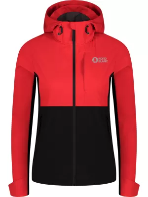 Ženska softshell jakna NORDBLANC BLINK NBSSL8320 RDEČA
