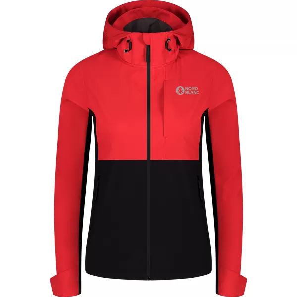  Ženska softshell jakna NORDBLANC BLINK NBSSL8320 RDEČA 