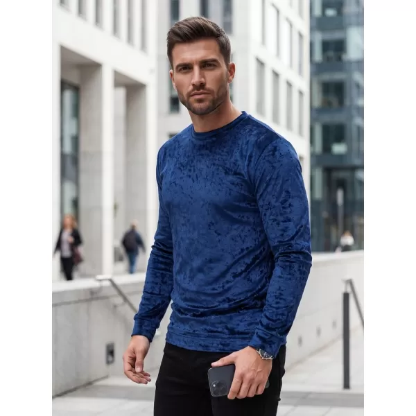  Moški pulover DSTREET BX5531 TEMNO MODRA 