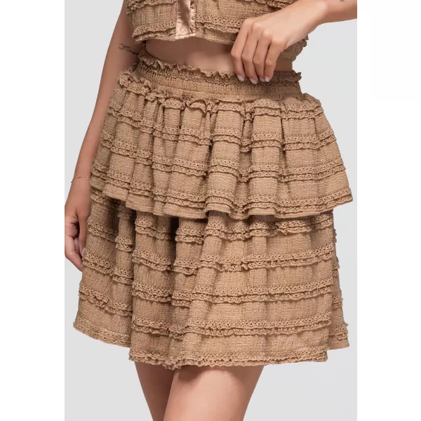 Žensko krilo OMBRE OW-GL-E0014 TAUPE 