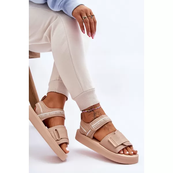  Ženske sandale BIG STAR SHOES LL274787 BEŽ 