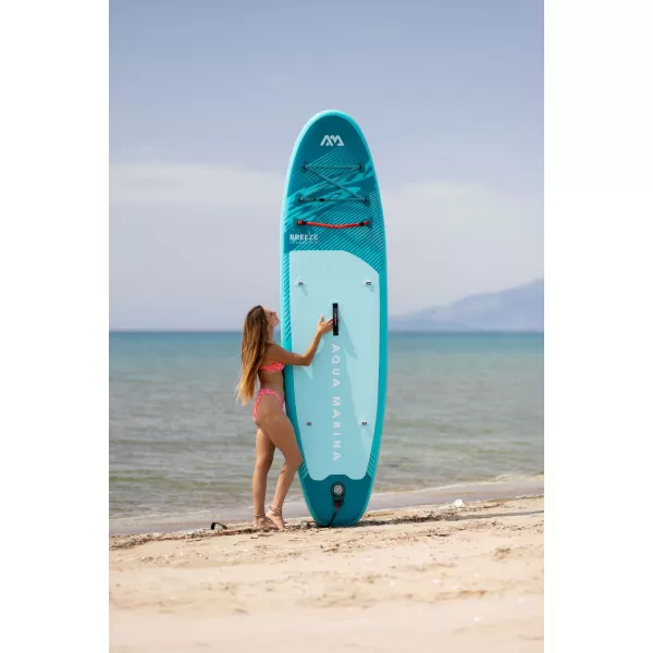  Deska za veslanje AQUA MARINA Breeze 910 SREBRNO DREVO 