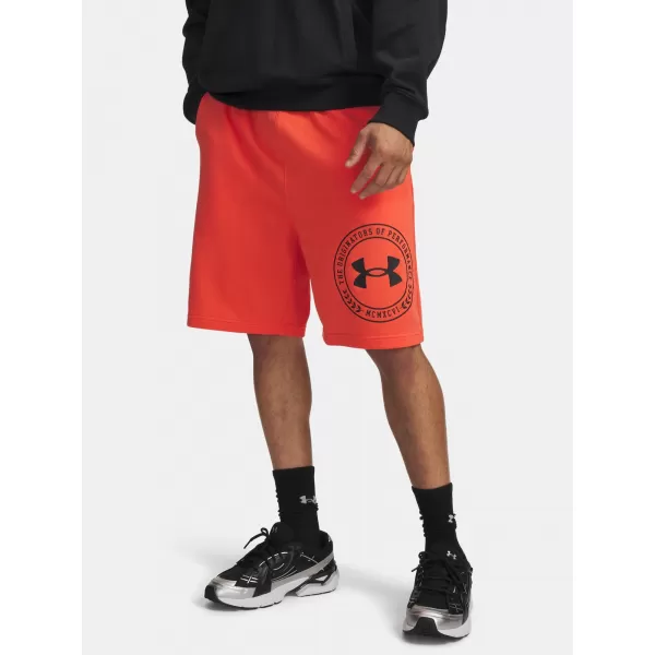  Moške kratke hlače UNDER ARMOUR RIVAL LW GRAPHIC SHORTS 6014689-690 RDEČA 