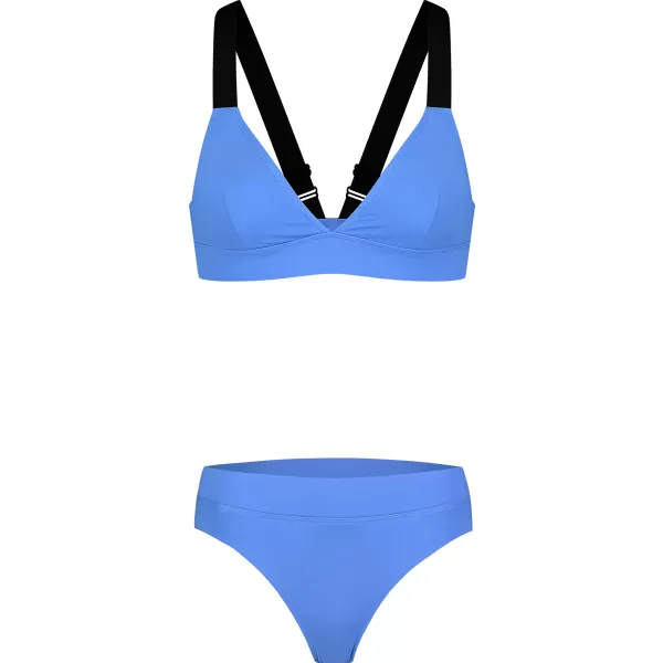  Ženski spodnji del bikinija NORDBLANC ETHEREAL NBSSS8241 MODRA 