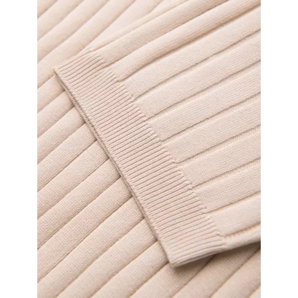  Moška majica s kratkimi rokavi z ovratnikom OMBRE OM-POSS-0169 BEŽ 