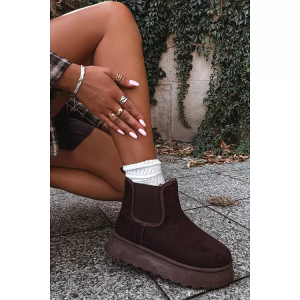  Ženski čevlji BIG STAR SHOES UU274174 RJAVE/BEŽ SENCE 