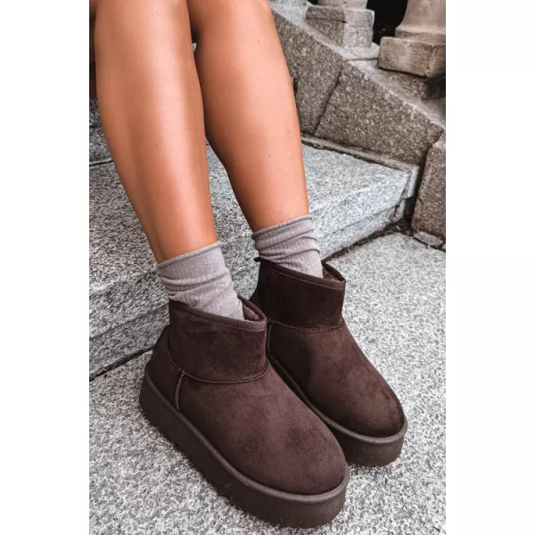  Ženski čevlji BIG STAR SHOES UU274223 RJAVE/BEŽ SENCE 