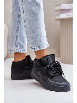 Ženski snežaki BIG STAR SHOES OO274A530 ČRNA
