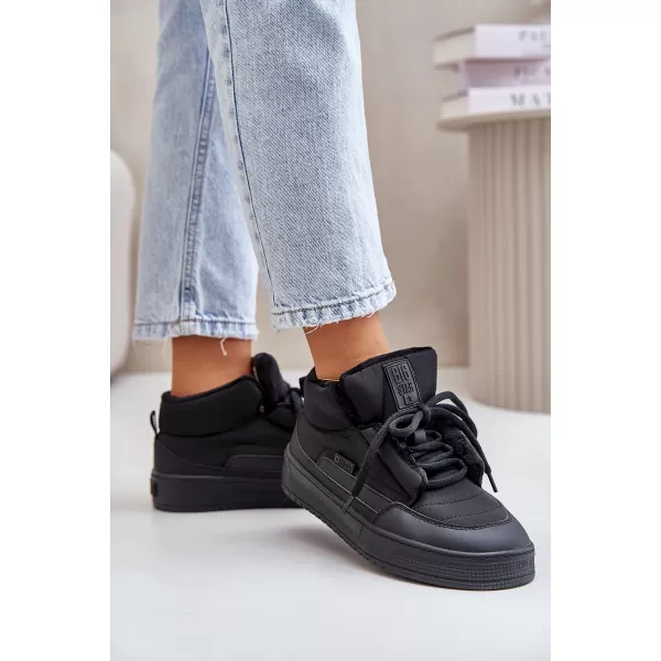  Ženski snežaki BIG STAR SHOES OO274A530 ČRNA 