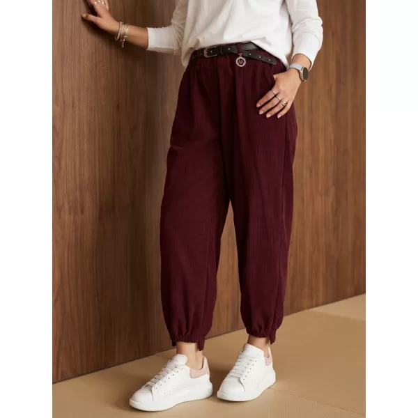  Ženske hlače DSTREET UY3173 BORDO 