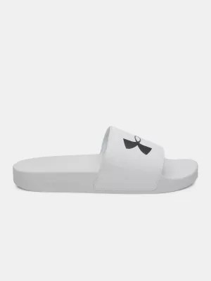 Moški copati UNDER ARMOUR ARMR SLIDE 6007527-100 BELA