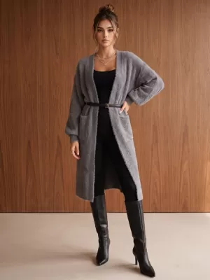 Ženski pulover DSTREET 1 MY2683 TEMNO SIVA