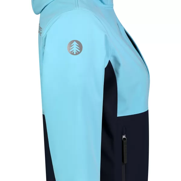  Ženska softshell jakna NORDBLANC BLINK NBSSL8320 SVETLO MODRA 