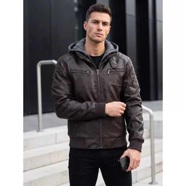  Moška jakna DSTREET TX5136 RJAVA 