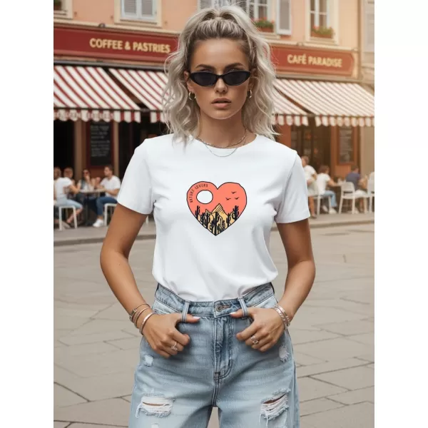  Ženska majica s kratkimi rokavi DSTREET NX8054RY-WH BELA 