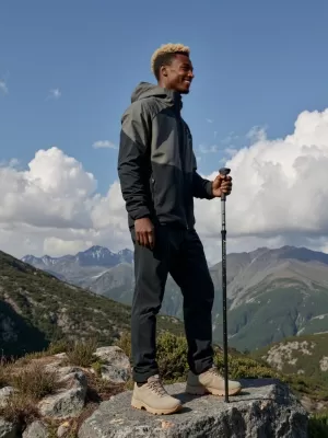 Moški zunanji jopič ALPINE PRO TEMUN ČRNA