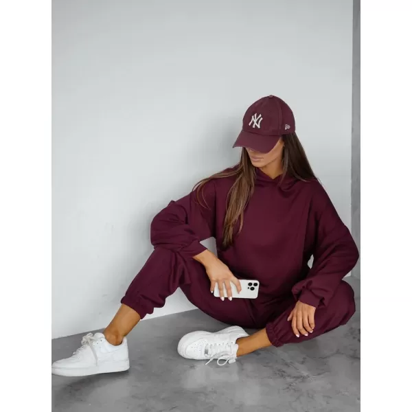  Ženski komplet DSTREET AY1211 BORDO 