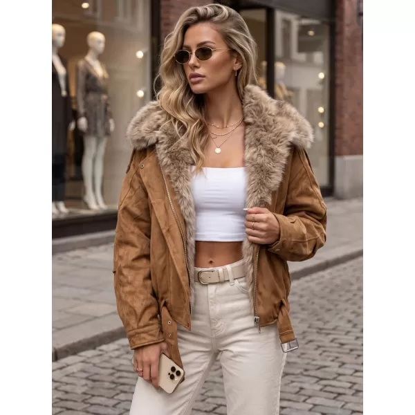  Ženska jakna DSTREET TY5702 KARAMELA 
