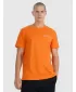 Moška majica s kratkimi rokavi 4F WAW25TTSHM2372 ORANŽNA