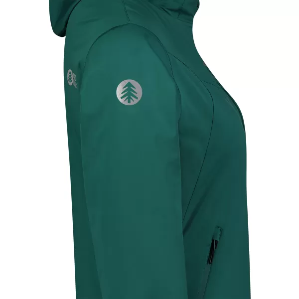  Ženska softshell jakna NORDBLANC OUTLAND NBSSL8324 ZELENA 