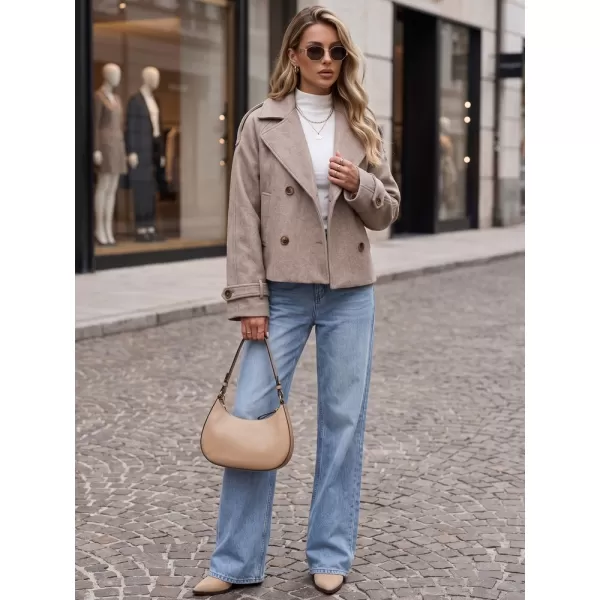  Ženski plašč DSTREET TY6015 KAKI 