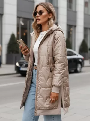 Ženska jakna DSTREET TY5810 BEŽ