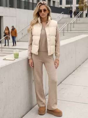Ženska jakna DSTREET TY5726 BEŽ