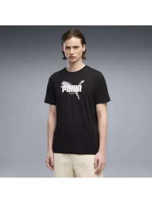 Moška majica s kratkimi rokavi PUMA GRAPHICS TEE 69435501 ČRNA PUMA