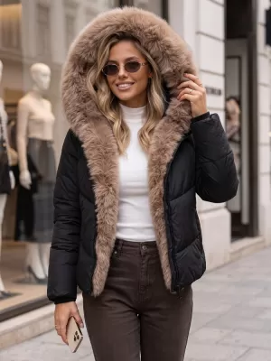 Ženska jakna DSTREET TY6103 ČRNA