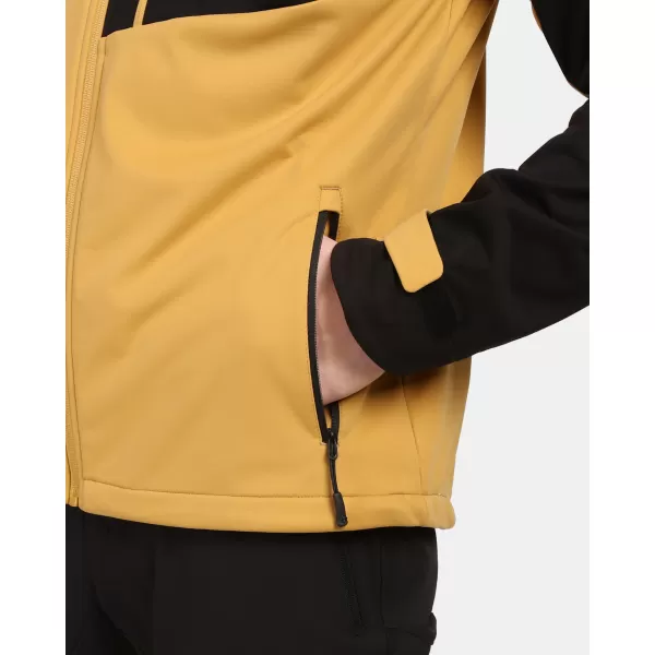  Moška softshell jakna KILPI ONTAVIO-M 1M0112KI ZLATI 