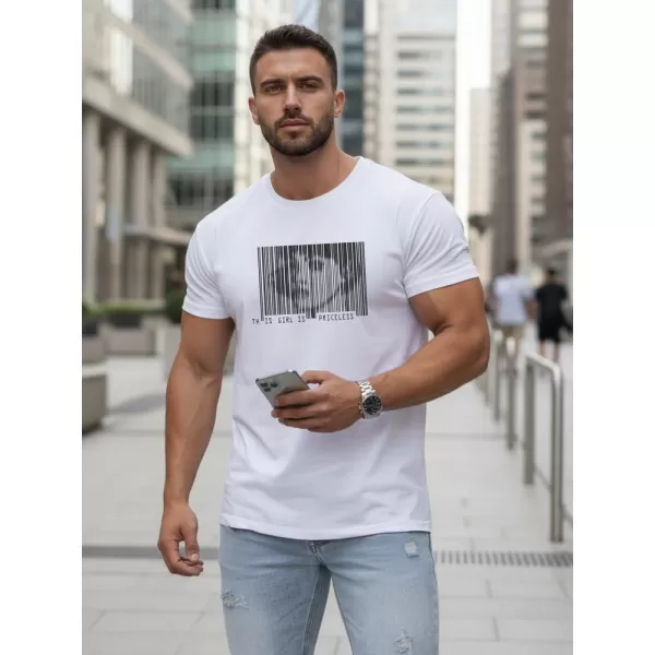  Moška majica s kratkimi rokavi DSTREET NX5014R BELA 