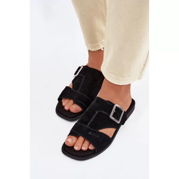  Ženski copati BIG STAR SHOES TT274477 ČRNA 