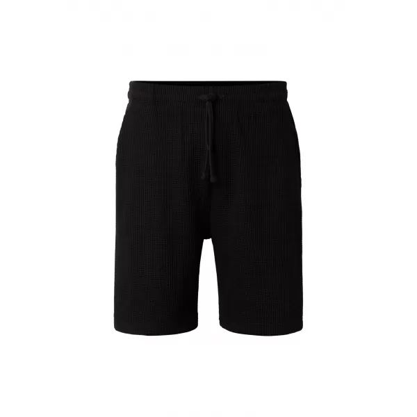  Moške kratke hlače URBAN CLASSICS TB8206 ČRNA 