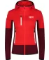 Ženski powerfleece pulover NORDBLANC RAVINE NBSFL8336 RDEČA
