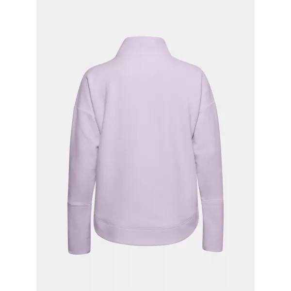  Ženski pulover UNDER ARMOUR RECOVER FLEECE WRAP NECK 1356347-570 VIJOLIČNA 