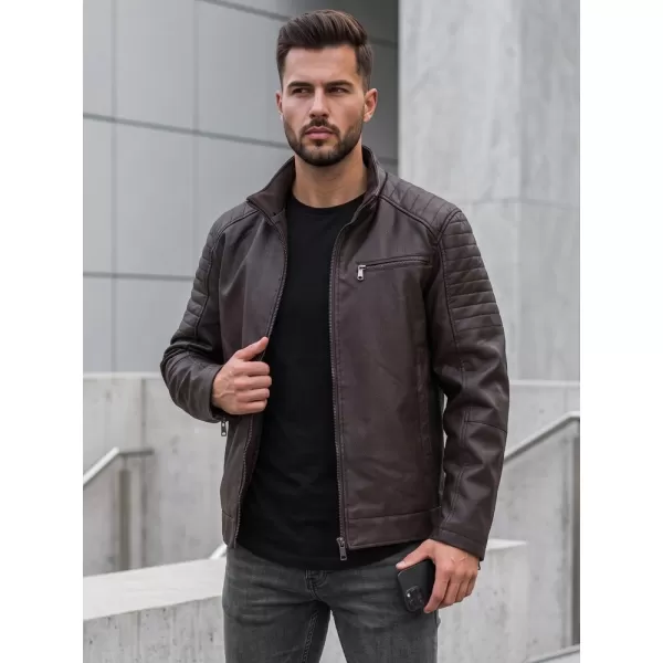  Moška jakna DSTREET TX5142 RJAVA 