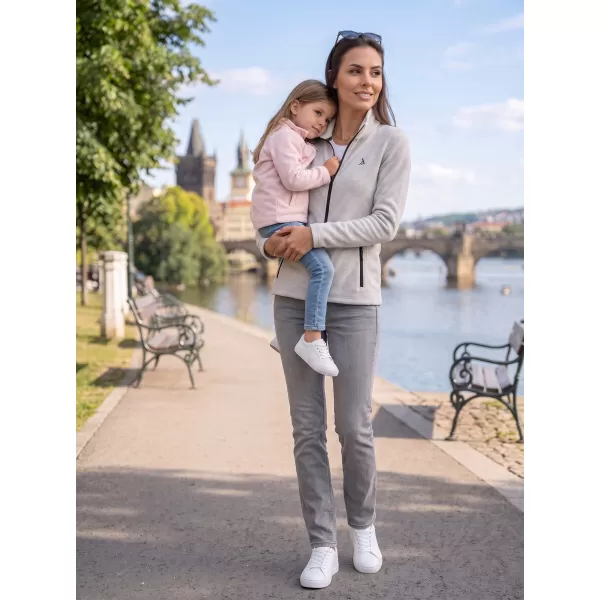  Ženski pulover iz flisa ALTISPORT ALW002852 SREBRNI POUDARKI 